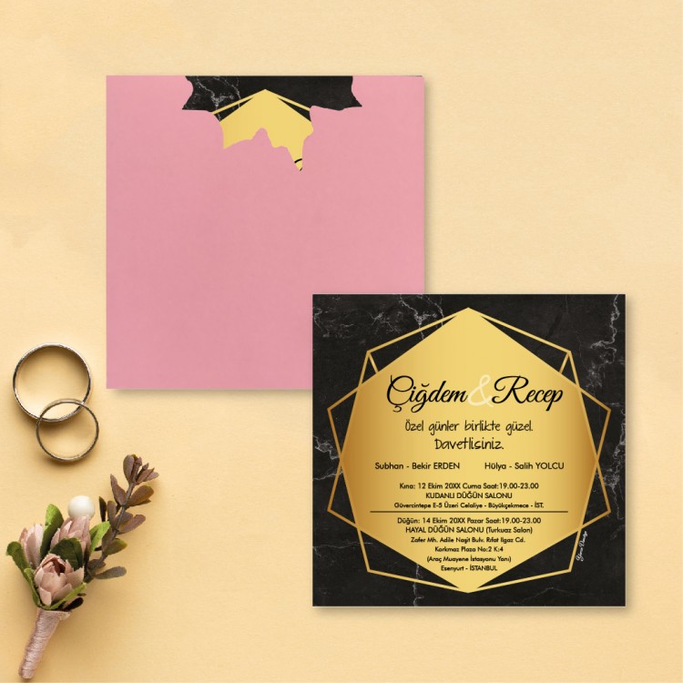 Beren Kare Davetiye 1815 - Detay Görseli 6